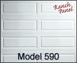 Residential Garage Door Model 590